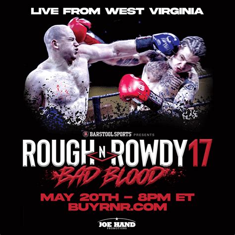 #RnR17 Fight Card: Order on BuyRnR. . Rough n rowdy 17